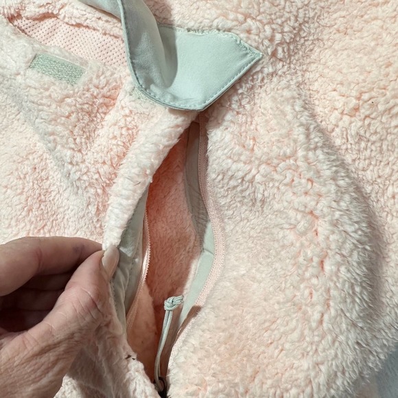 The North Face Pink and Cream Hoodie - Picture 4 of 12